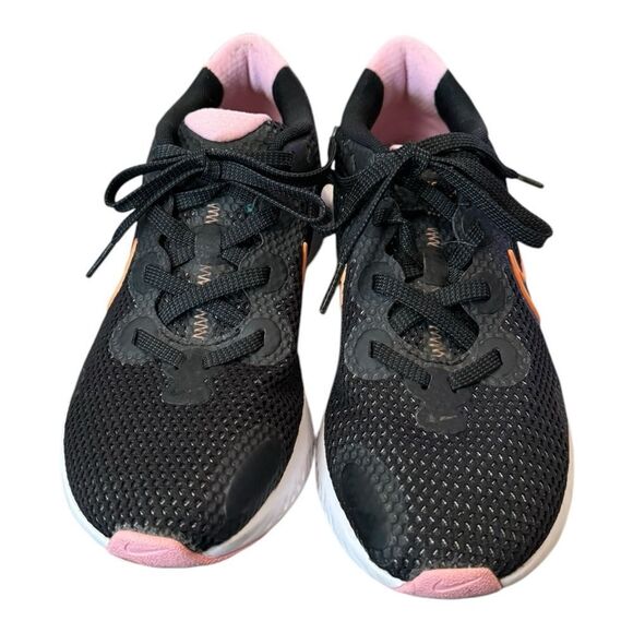 Nike Renew Run Black White Pink Women's CK6360-001  Running Shoes Sneakers 6 - Picture 4 of 6